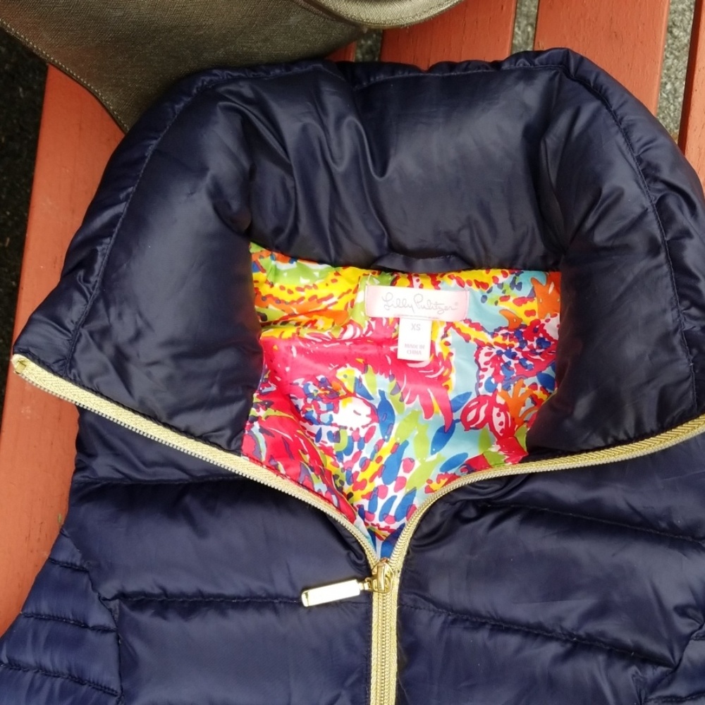 Puffer vest xs Lilly Pulitzer - Picture 3 of 8
